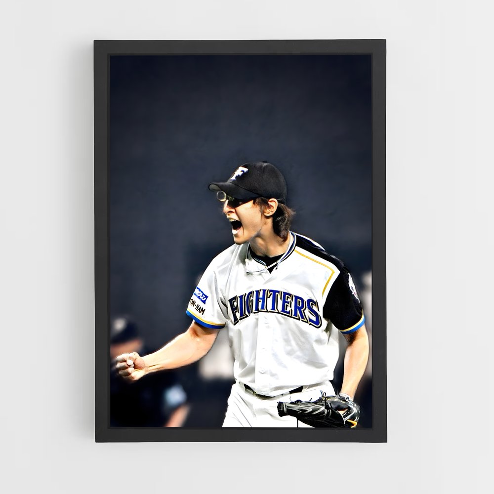 Poster Yu's Pitch – affiche Baseball (vue 2)